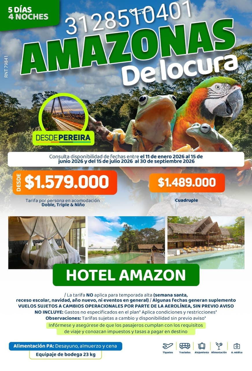 Amazonas de Locura - Hotel Amazon